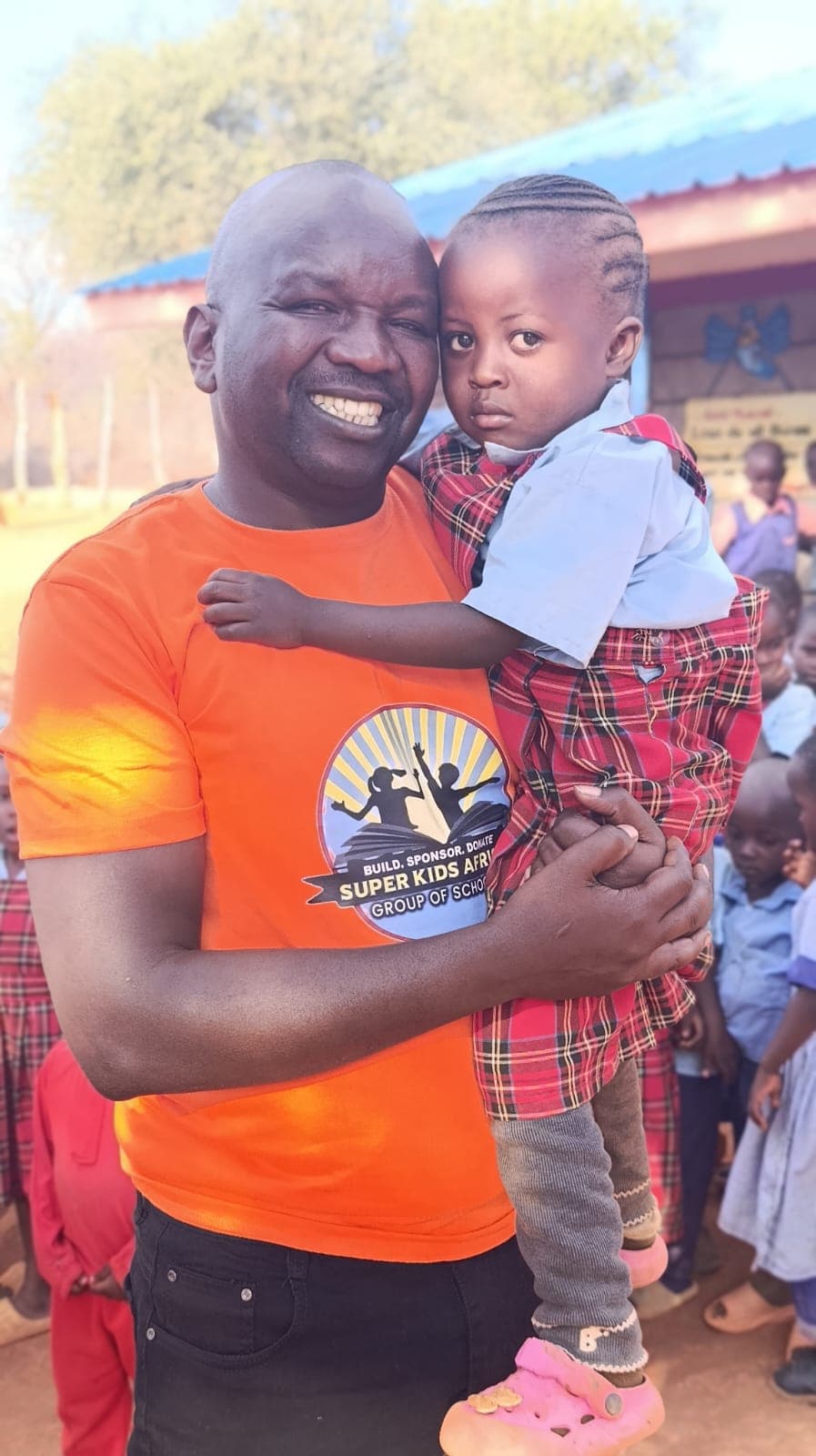 Children thriving at the completed Kakunguu School