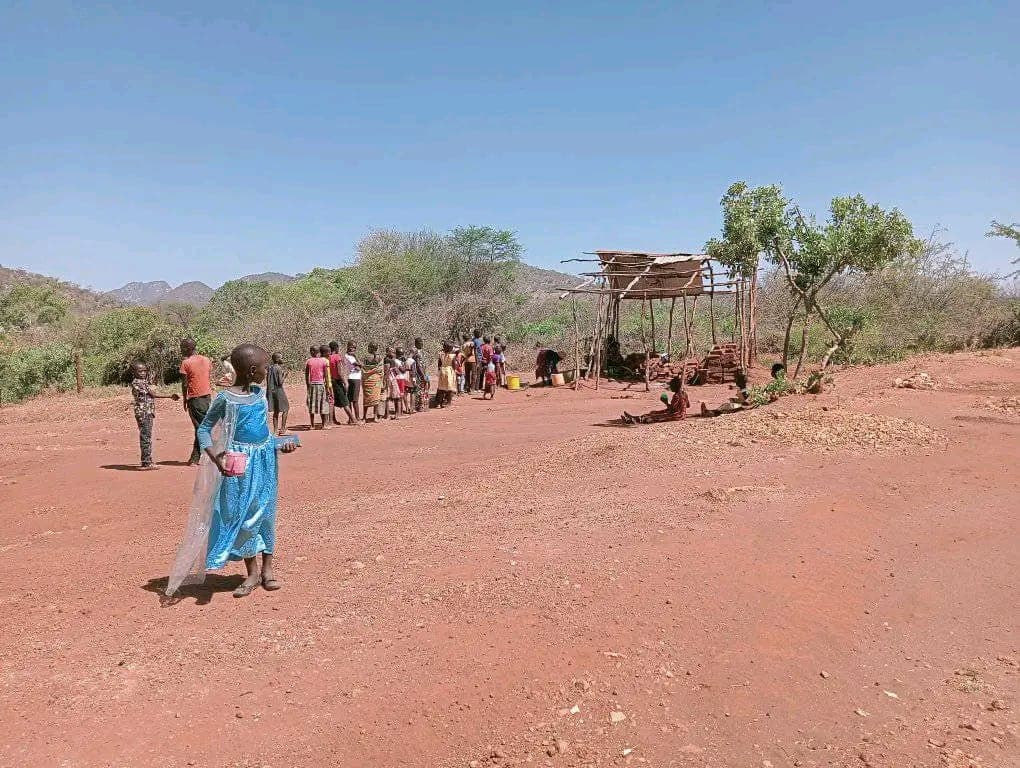 A rural homestead and community in a remote region
