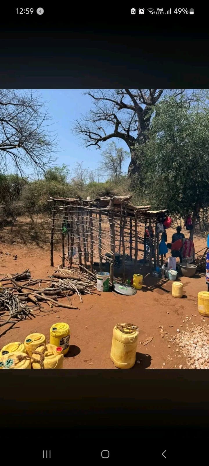 A sponsored child at school